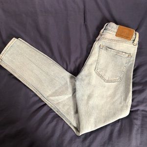 Denim Forum Aritzia Yoko Slim high waisted jeans